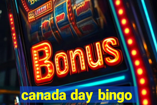 canada day bingo