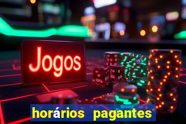 horários pagantes do tigrinho