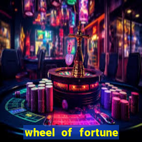 wheel of fortune slots machine