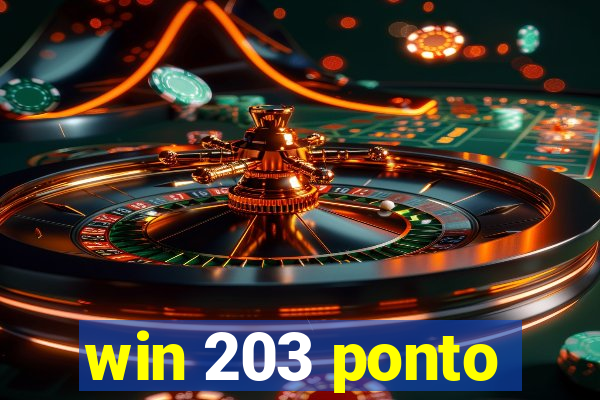 win 203 ponto