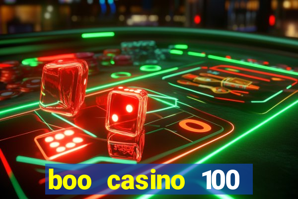 boo casino 100 free spins no deposit