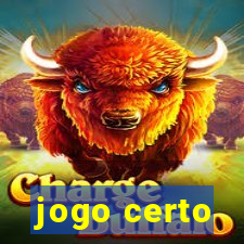 jogo certo