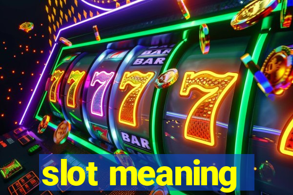 slot meaning