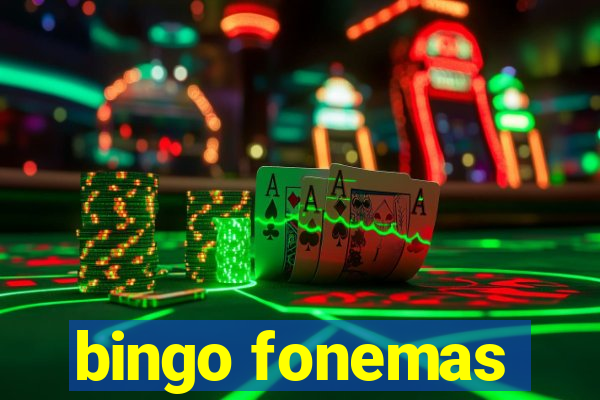 bingo fonemas