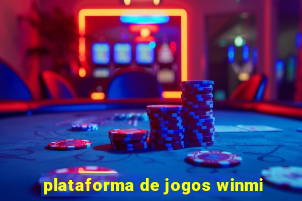 plataforma de jogos winmi