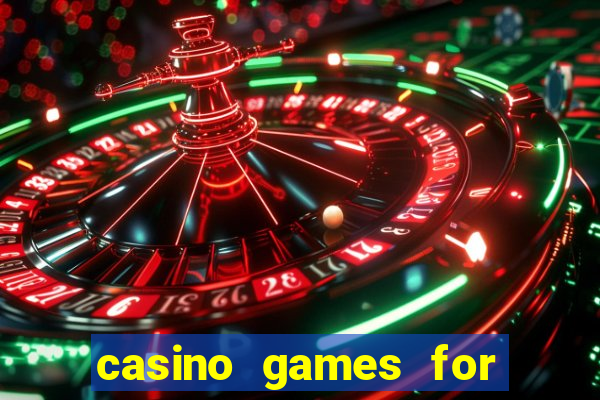 casino games for real money online