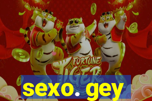 sexo. gey