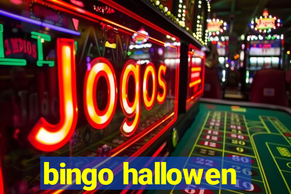 bingo hallowen