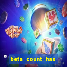 beta count has changed pt br