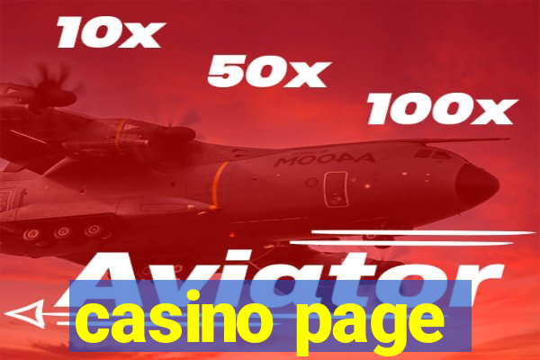 casino page