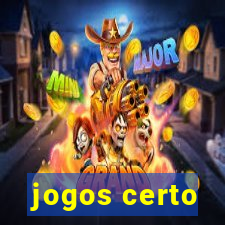 jogos certo