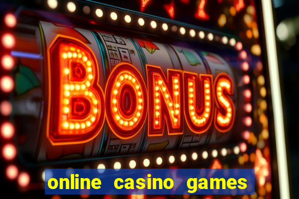 online casino games for real money