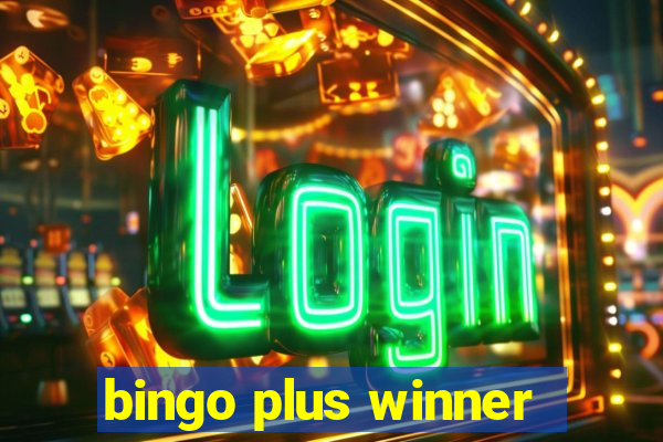 bingo plus winner