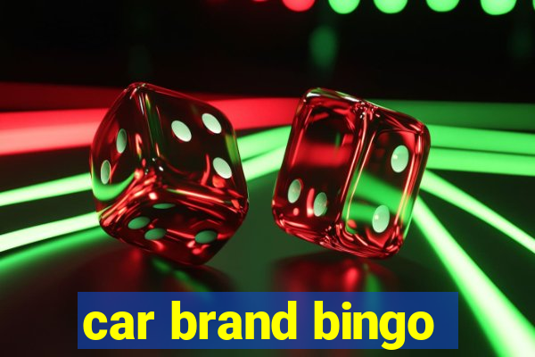 car brand bingo