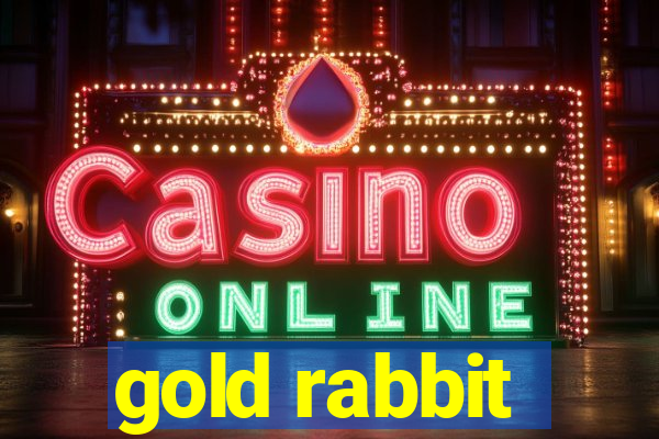 gold rabbit