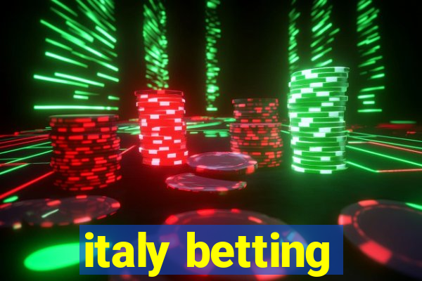 italy betting