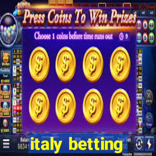 italy betting