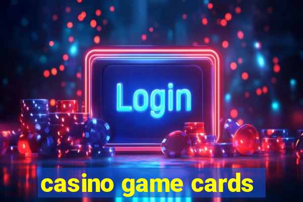 casino game cards