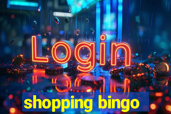 shopping bingo