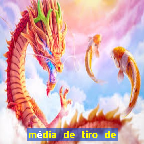 média de tiro de meta por jogo