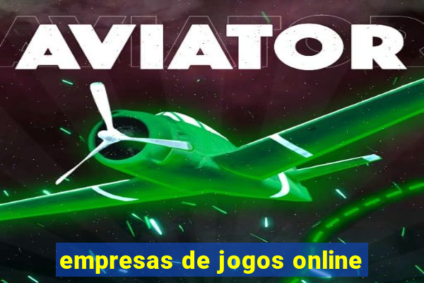 empresas de jogos online