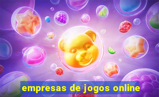 empresas de jogos online