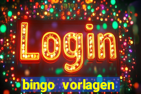 bingo vorlagen kostenlos erstellen