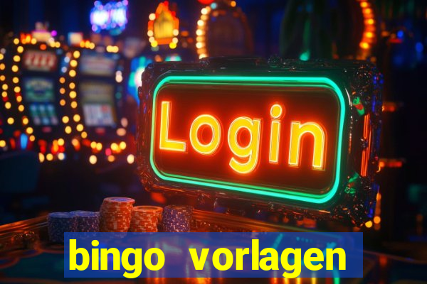 bingo vorlagen kostenlos erstellen