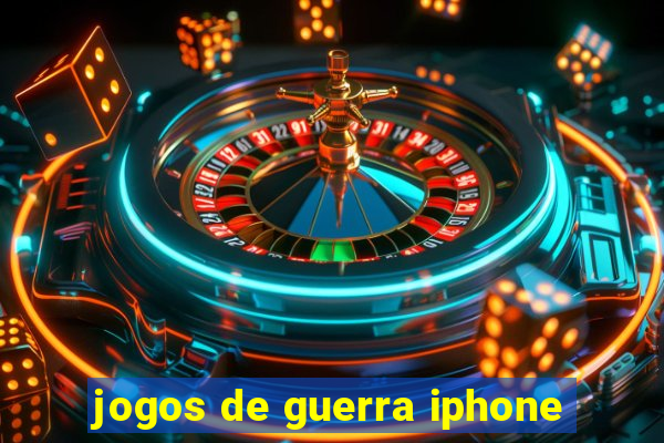 jogos de guerra iphone