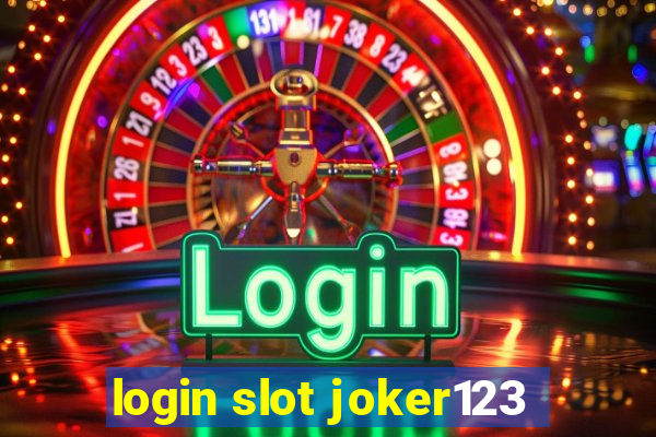 login slot joker123