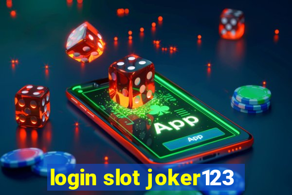 login slot joker123