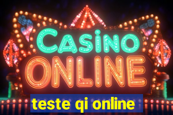 teste qi online