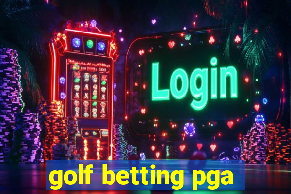 golf betting pga