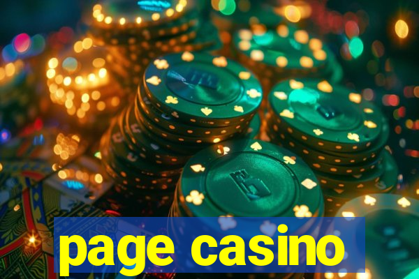 page casino