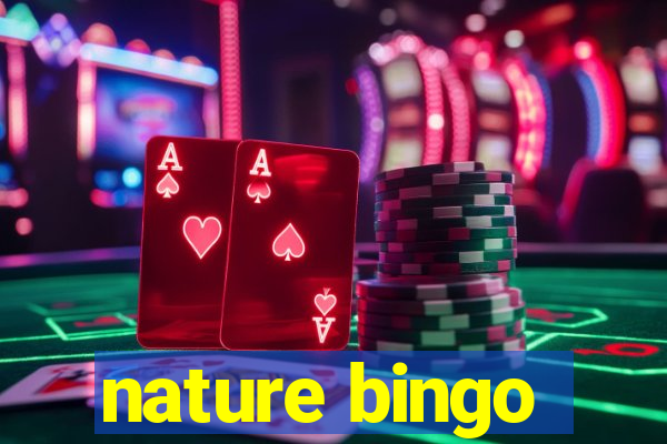 nature bingo