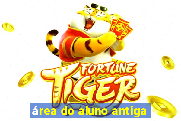 área do aluno antiga