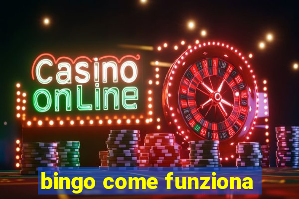 bingo come funziona