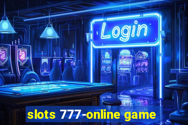 slots 777-online game