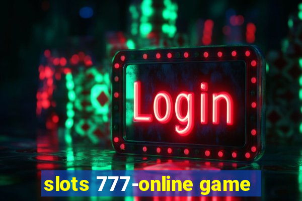 slots 777-online game