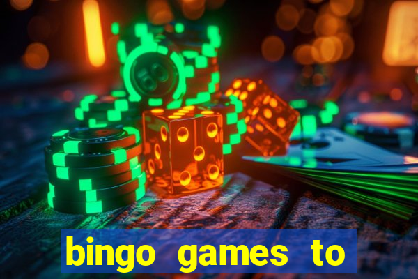 bingo games to play for free