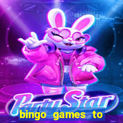 bingo games to play for free