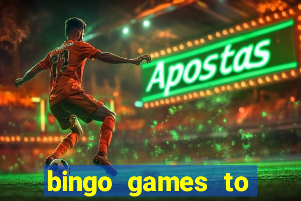 bingo games to play for free