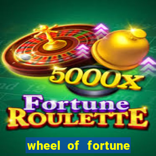 wheel of fortune slot game