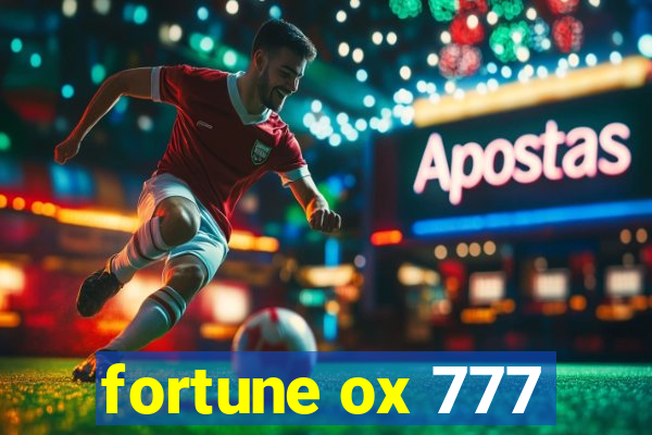 fortune ox 777