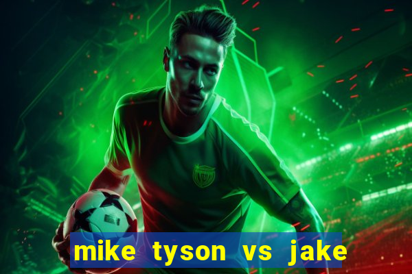 mike tyson vs jake paul assistir online