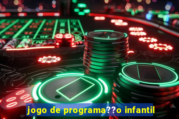 jogo de programa??o infantil