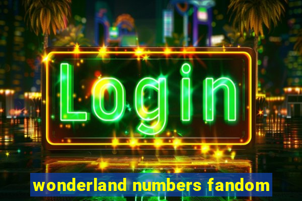 wonderland numbers fandom