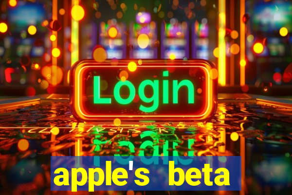 apple's beta software program