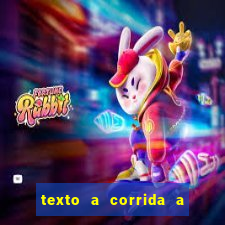 texto a corrida a lagarta lili