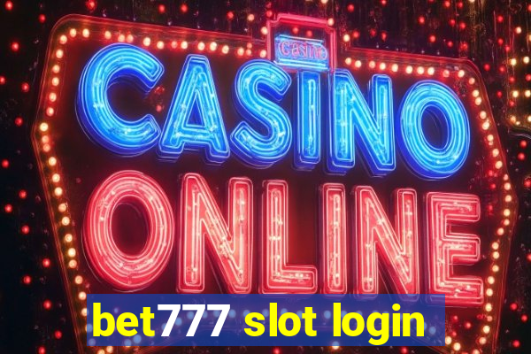 bet777 slot login